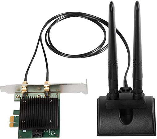 Adattatore WiFi AX3000 Scheda plug-in WLAN PCI Express 3000 MBit/s Bluetooth 5.0, EW-7833AXP