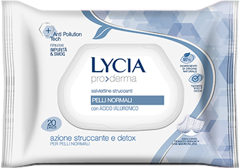 Lycia 30 salviettine struccanti per pelli normali