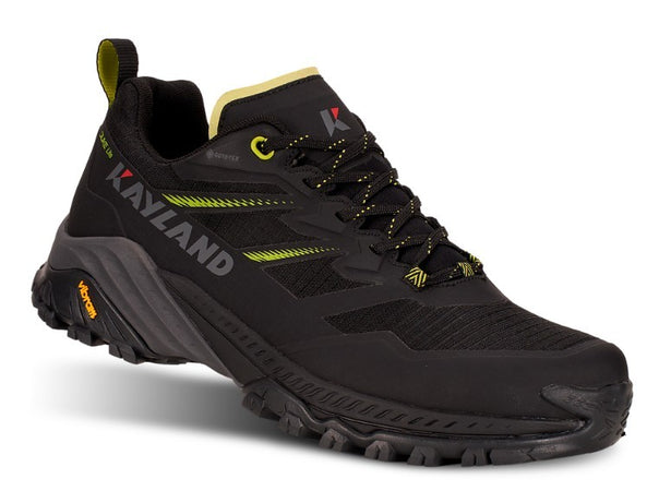 Kayland scarpa uomo hiking leggero DUKE LITE GTX BLACK LIME