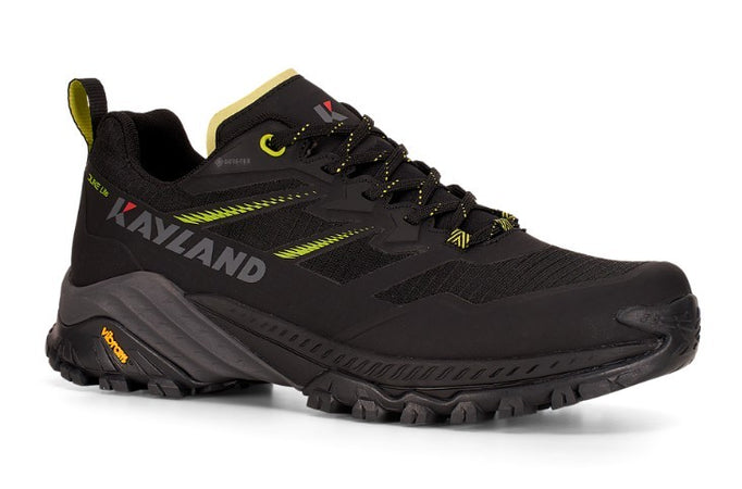 Kayland scarpa uomo hiking leggero DUKE LITE GTX BLACK LIME