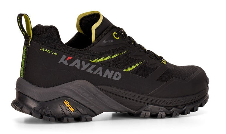 Kayland scarpa uomo hiking leggero DUKE LITE GTX BLACK LIME