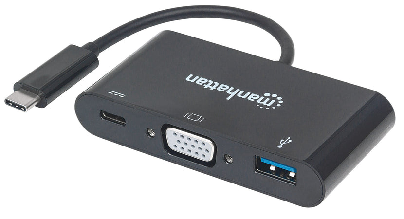 Adattatore Convertitore USB-C&trade a VGA, USB-A, USB PD