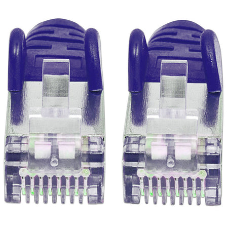 Cavo di rete Patch in rame Cat. 6A Viola SFTP LSZH 1m