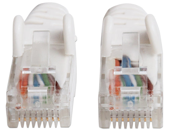Cavo di rete Patch in Rame Cat. 6A Bianco UTP 2m