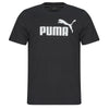 Puma Ess Logo Tee T-shirt, Puma Black, XXL Unisex - Adulto