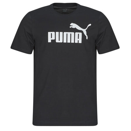 Puma Ess Logo Tee T-shirt, Puma Black, XXL Unisex - Adulto