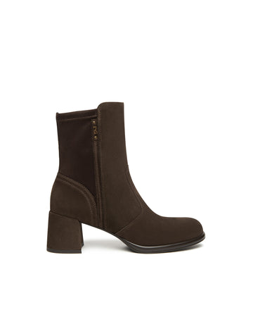 Nero Giardini tronchetti donna in suede t.moro I514311D300