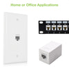 Frutto Keystone RJ45 Cat.6 UTP IDC 90° Bianco