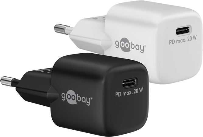 Alimentatore Caricatore Rapido USB-C&trade PD GaN Nano 20W 3A Nero