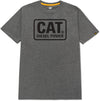Maglietta Caterpillar CAT Diesel Power con vestibilità classica Heather Grey-Tellow