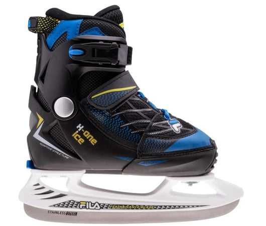 Fila Pattini da ghiaccio bambino X-ONE ICE BLUE/LIME