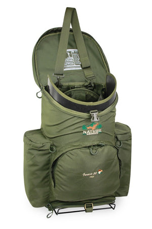 Marsupio Nuovo Forest PRO , Zaino Tecnico per Raccolta Funghi Unisex – Adulto, Verde, 50