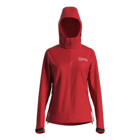 Great Escapes civetta lady Rain Jacket red