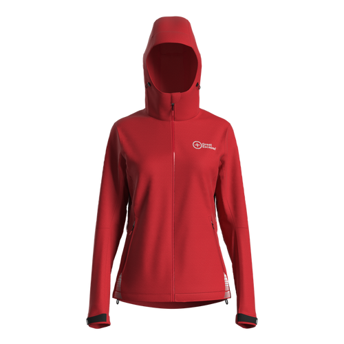 Great Escapes civetta lady Rain Jacket red