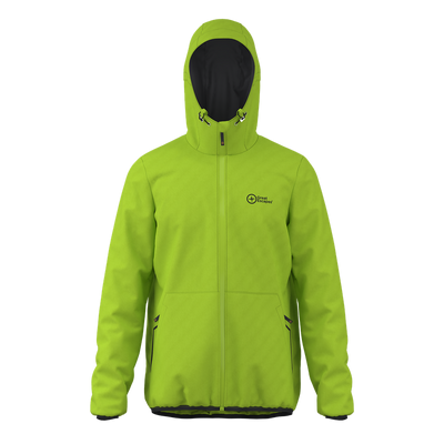 Great Escapes Andreas rain Jackt lime green