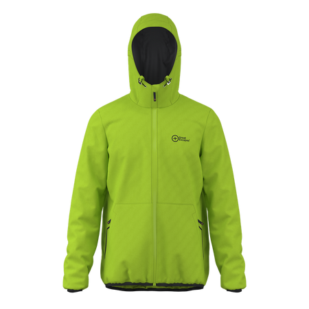 Great Escapes Andreas rain Jackt lime green