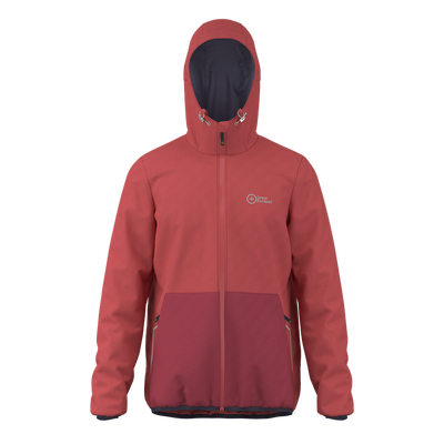 Great Escapes Andreas rain Jackt mineral red/earth red