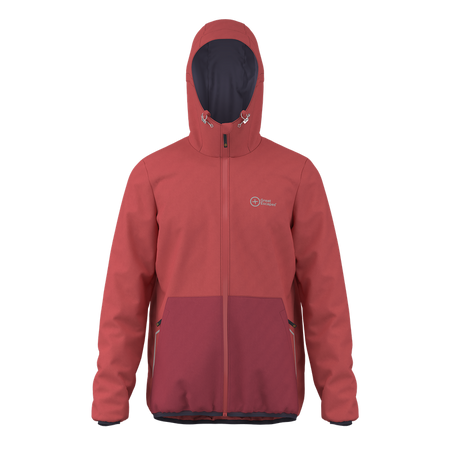 Great Escapes Andreas rain Jackt mineral red/earth red