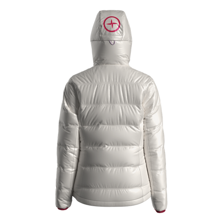 Great Escapes Rainy lady Padded jacket white alyssum