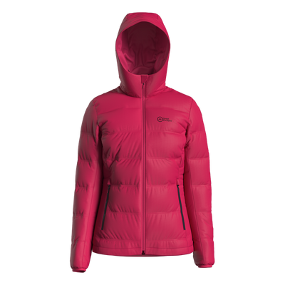 Great Escapes Rainy lady Padded jacket persian red