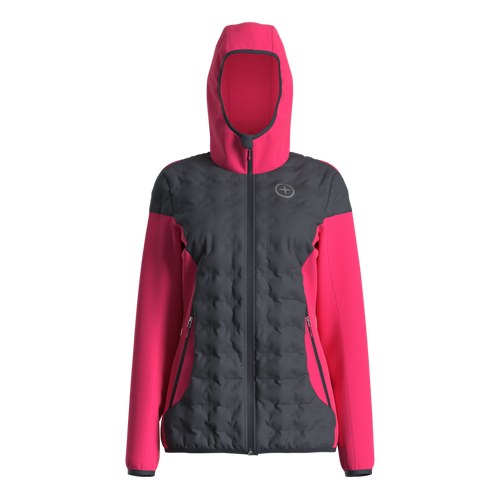 Great Escapes Sarah lady Hybrid jacket vulcan/rasp berry