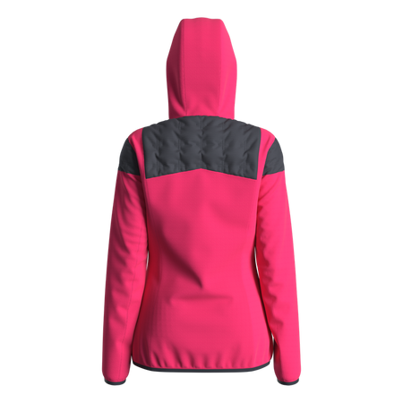 Great Escapes Sarah lady Hybrid jacket vulcan/rasp berry