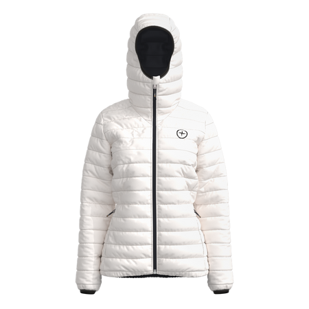 Great Escapes Gran Jorasses lady padded jacket white alyssum / vulcan