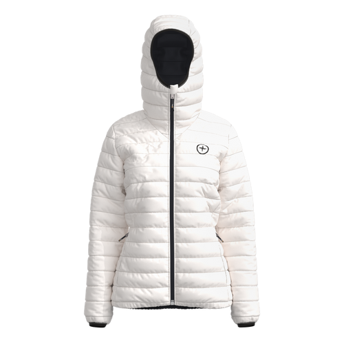 Great Escapes Gran Jorasses lady padded jacket white alyssum / vulcan