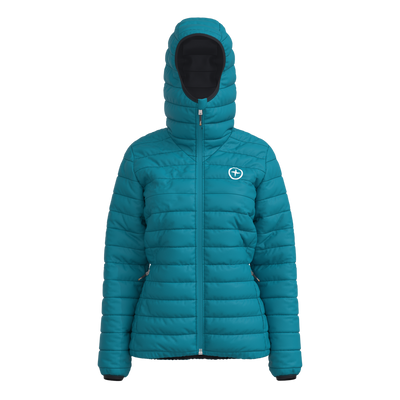 Great Escapes Gran Jorasses lady padded jacket enamel blue