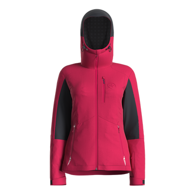 Great Escapes Noir EVO lady padded jacket persian red/black
