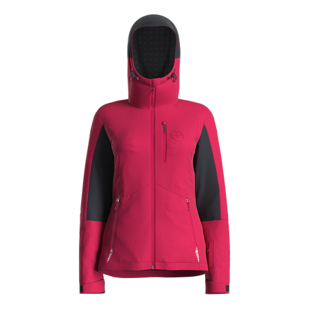 Great Escapes Noir EVO lady padded jacket persian red/black