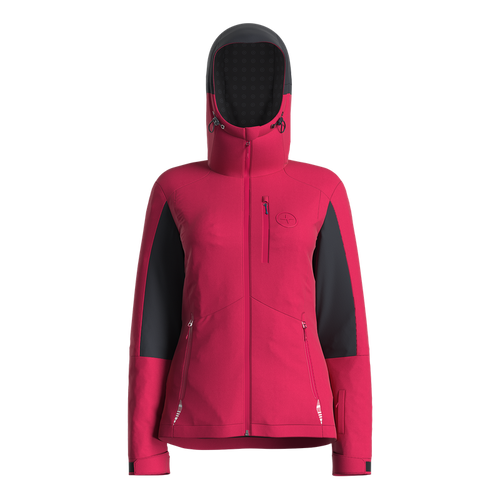Great Escapes Noir EVO lady padded jacket persian red/black