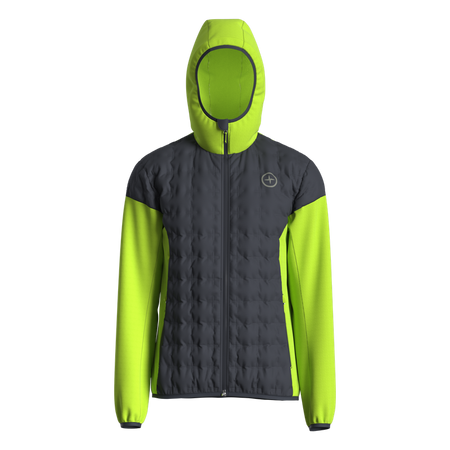 Great Escapes Theo man hybrid jacket vulcan/lime green