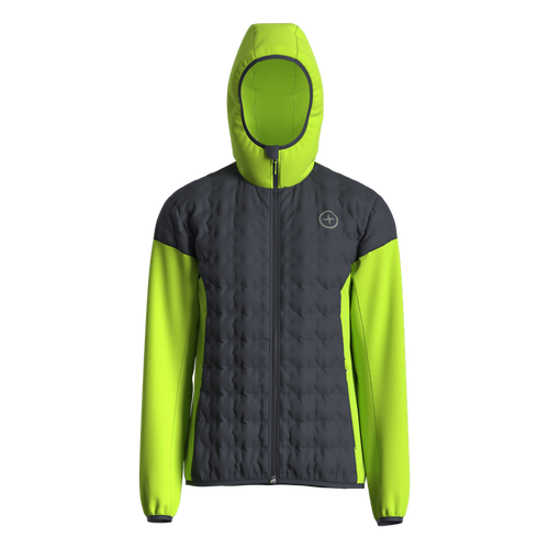 Great Escapes Theo man hybrid jacket vulcan/lime green