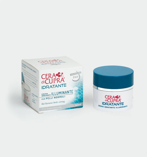 Cera di cupra crema idratante illuminante pelli normali 50ml