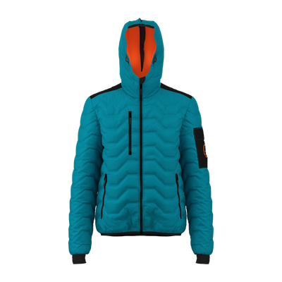 Great Escapes Gavia man padded jacket enamel blue