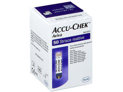 Roche accu-chek aviva 50 strisce reattive
