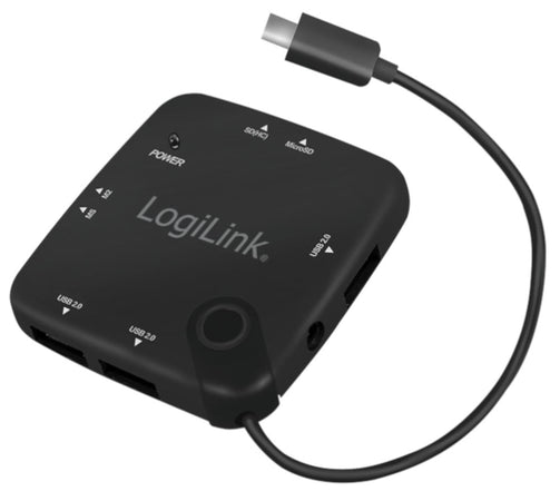 HUB Multifunzione On-The-Go Micro-USB e Lettore di Schede