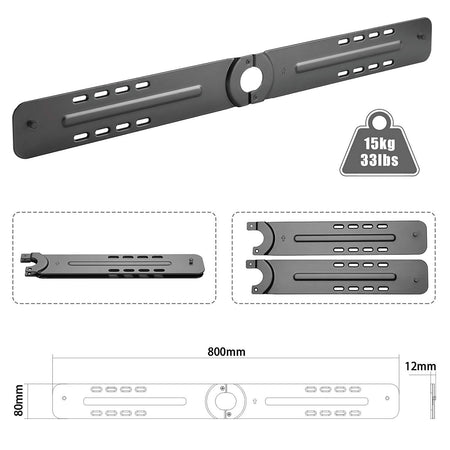 Supporto per Soundbar Sonos&reg da Parete