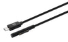 Cavo di ricarica da USB-C&trade a Surface® Connect 1,8m Nero