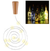 Strip 10 LED con Timer Bianco Caldo per Bottiglia
