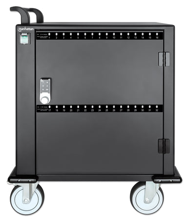 Carrello Stazione di Ricarica USB-C&trade 576W per 32 Smartphone e Tablet fino a 12''