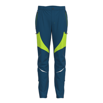 Great Escapes Dru man tech pant gibraltar sea / lime green