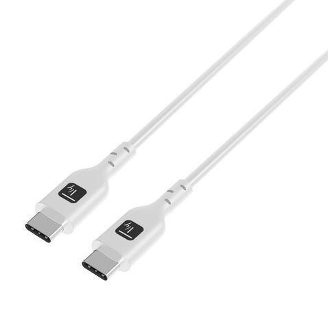 Cavo USB-C&trade M/M E-Mark USB 2.0 240W PD 2m Bianco