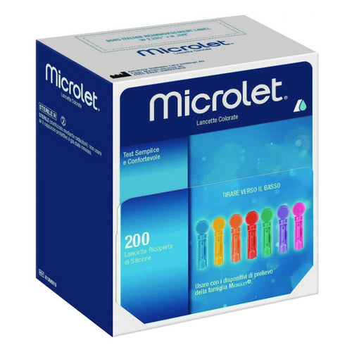 Ascensia microlet lancets lancette pungidito 200pezzi