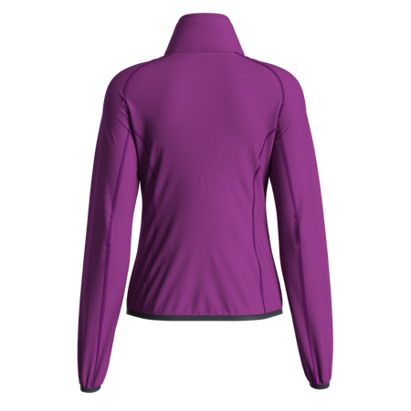 Great Escapes Roseg lady long zip fleece jacket grapejuice