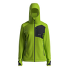Great Escapes Cosmique lady long zip fleece jacket lime green