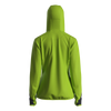 Great Escapes Cosmique lady long zip fleece jacket lime green