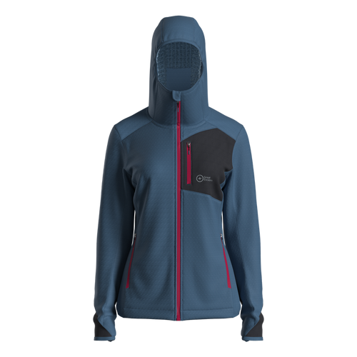 Great Escapes Cosmique lady long zip fleece jacket stellar