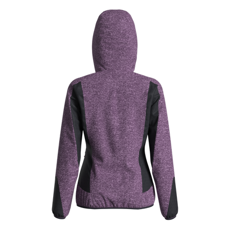 Great Escapes Lucy lady wool look fleece chinese violet/vulcan